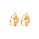 1960s Vintage Trifari Faux Pearl Earring & Necklace Set