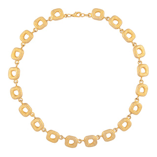 1980s Gold Plated Vintage Necklace
