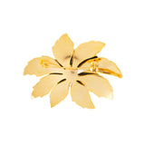 1980s Vintage Cloisonné Lotus Flower Brooch