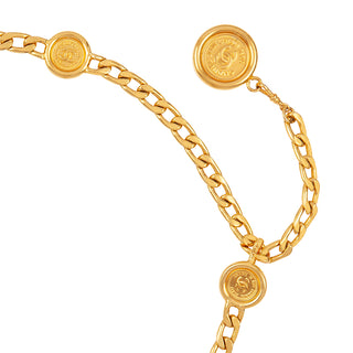 1990s Chanel CC Medallion Belt