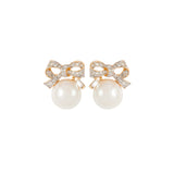 1990s Vintage Nina Ricci Faux Pearl Earrings