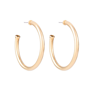 1980s Vintage Oversized Hoop Earrings