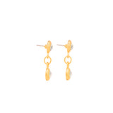 1990s Vintage Crystal Drop Earrings