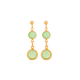 1990s Vintage Peridot Earrings