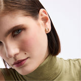 1980s Vintage Faux Pearl Post Earrings