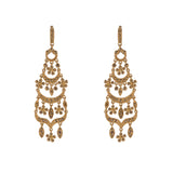 2000s Monet Chandelier Cascading Earrings