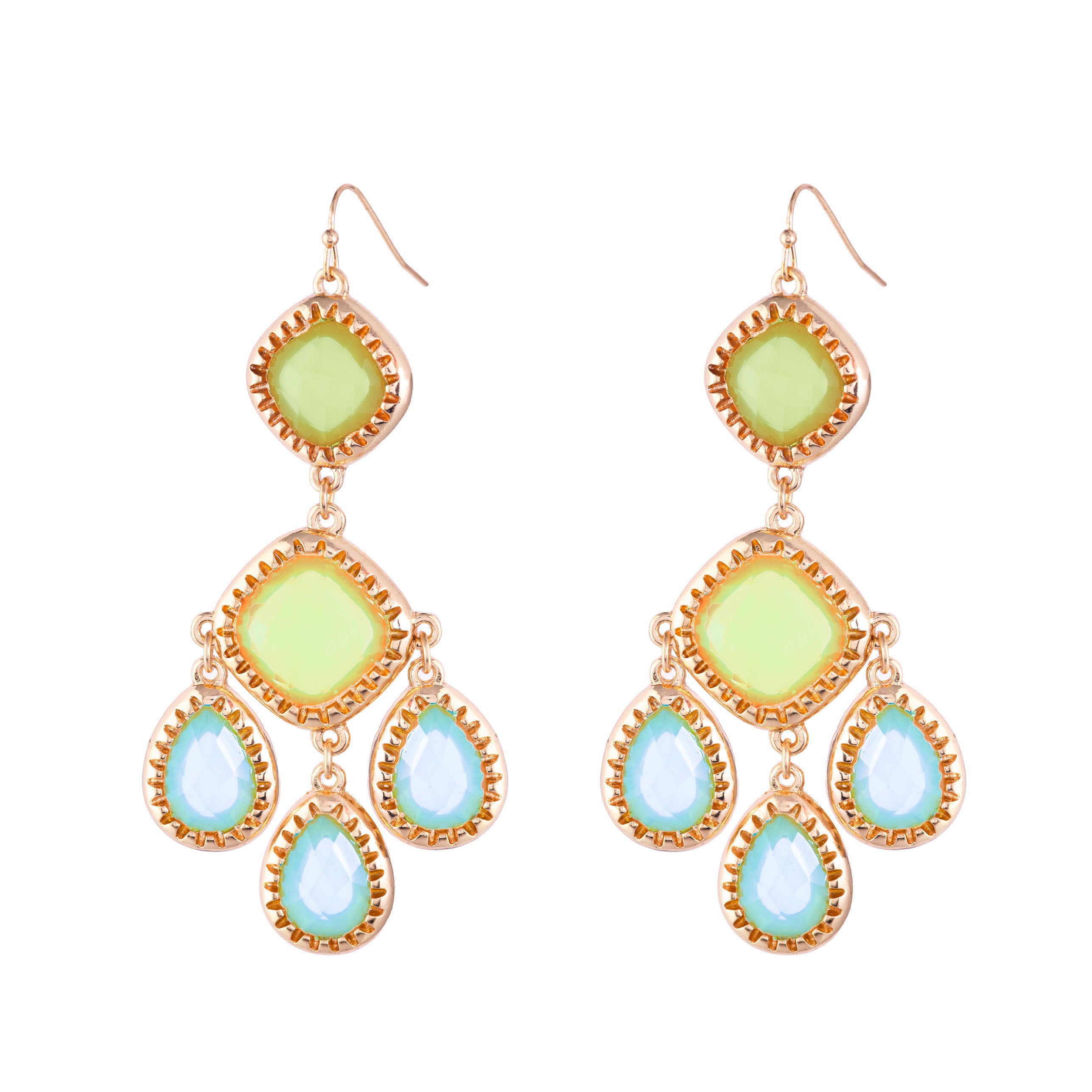 1980s Vintage Dramatic Drop Earrings