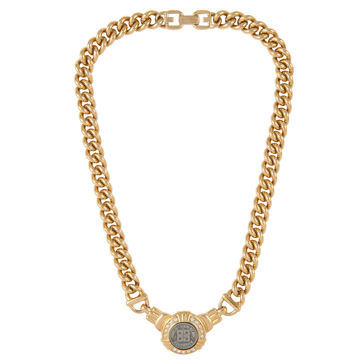 1980s Vintage Givenchy Chain Pendant