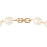 1990s Vintage Givenchy Faux Pearl Statement Necklace