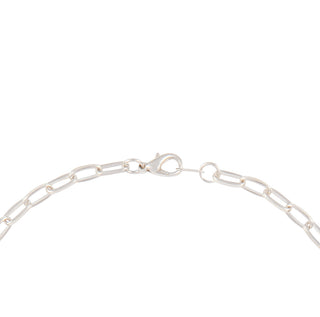 1980s Vintage Rectangular Chain Necklace