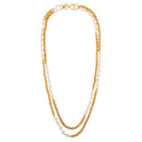 1980s Vintage Chanel Faux Pearl Statement Necklace