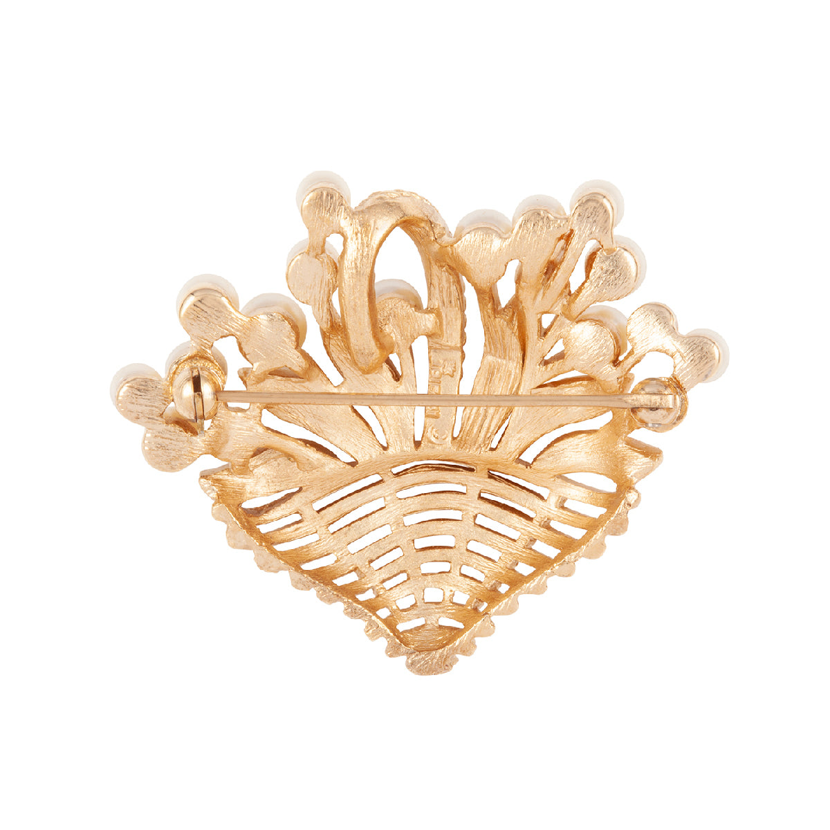 1960s Vintage Trifari Basket Brooch As Seen In The Crown Season 5