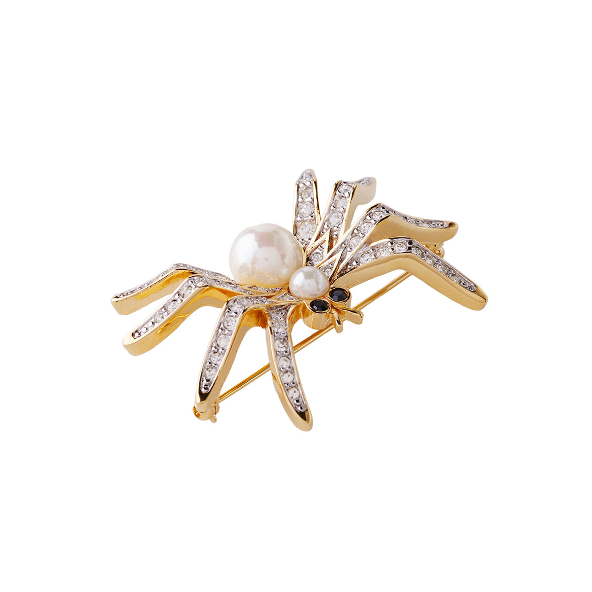 1980s Vintage D'Orlan Spider Brooch