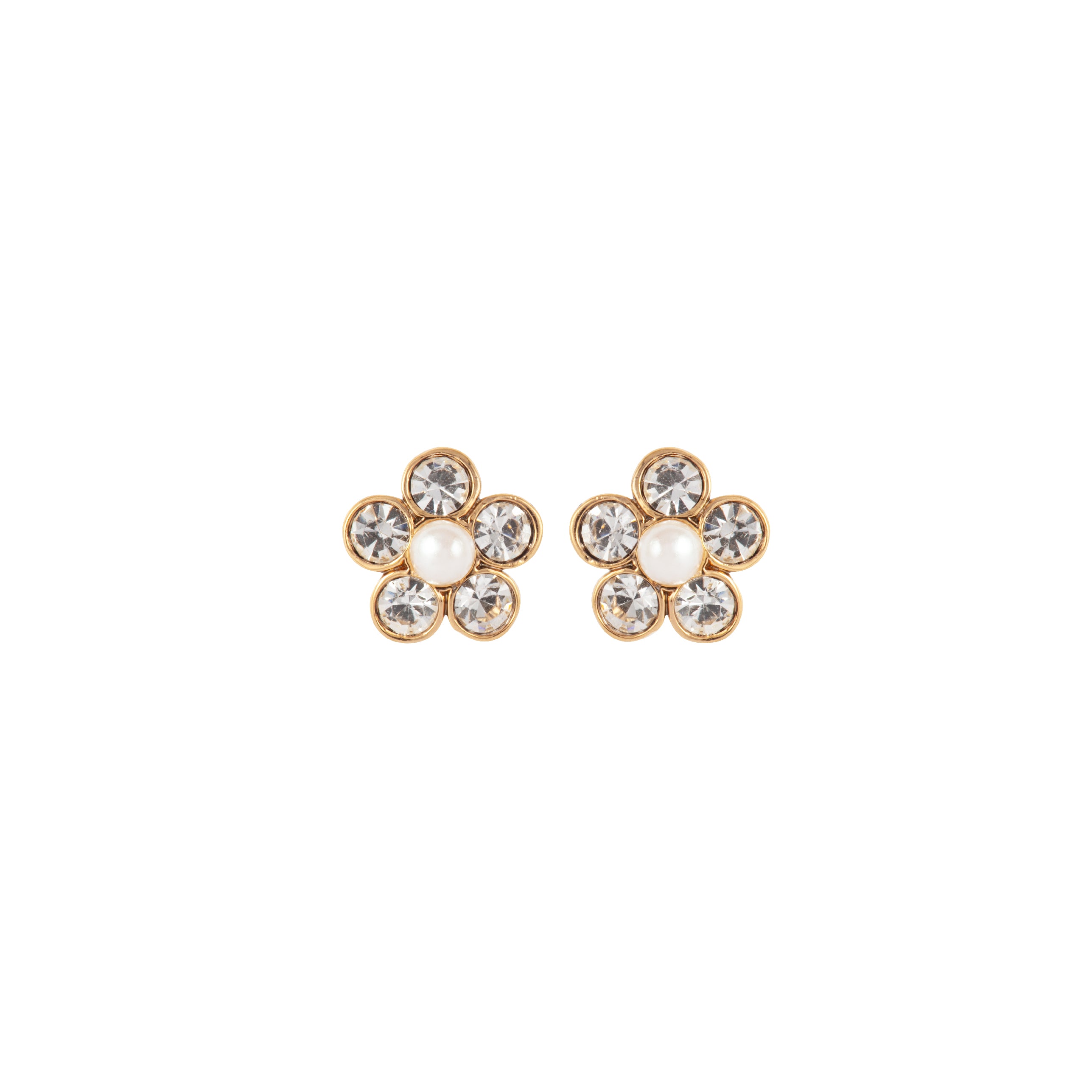 1980s Vintage Nina Ricci Earring and Necklace Matching Set