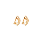 1980s Vintage Christian Dior Criss-Cross Earrings