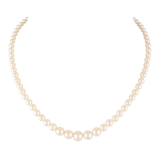 1960s Faux Pearl Necklace As Seen In The Crown