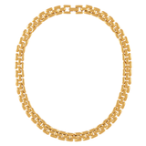 1990s Vintage Watchband Collar Necklace