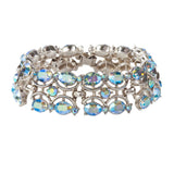 1950s Vintage Trifari Aurora Borealis Bracelet