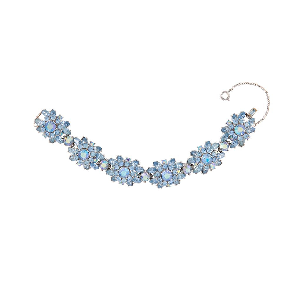 1950s Vintage Regal Trifari Aurora Borealis Bracelet