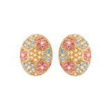 1980s Vintage D'Orlan Pastel Earrings