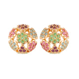 1980s Vintage D'Orlan Swarovski Crystal Clip-On Earrings