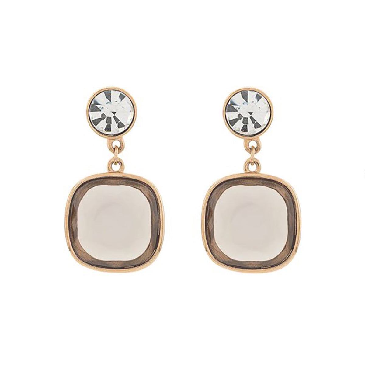 1980s Vintage D'Orlan Statement Clip-On Earrings