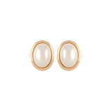 1980s Vintage Christian Dior Faux Pearl Clip-On Earrings