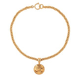 1994 Vintage Chanel Round Logo Pendant