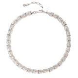 1960s Vintage Trifari Brushed Laurel Necklace