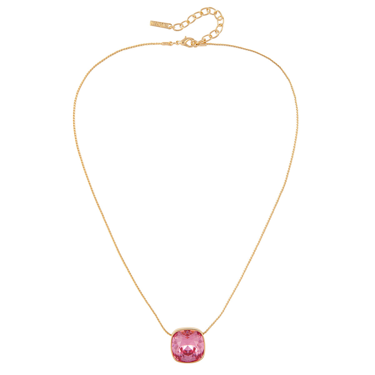 1990s Vintage D'Orlan Pink Necklace