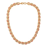 1980s Vintage D'Orlan Pastel Earring and Necklace Set