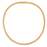 1980s Vintage Braided Collar Necklace