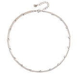 1990s Vintage Swarovski Articulated Necklace