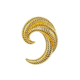 1980s Vintage Monet Crescent Brooch