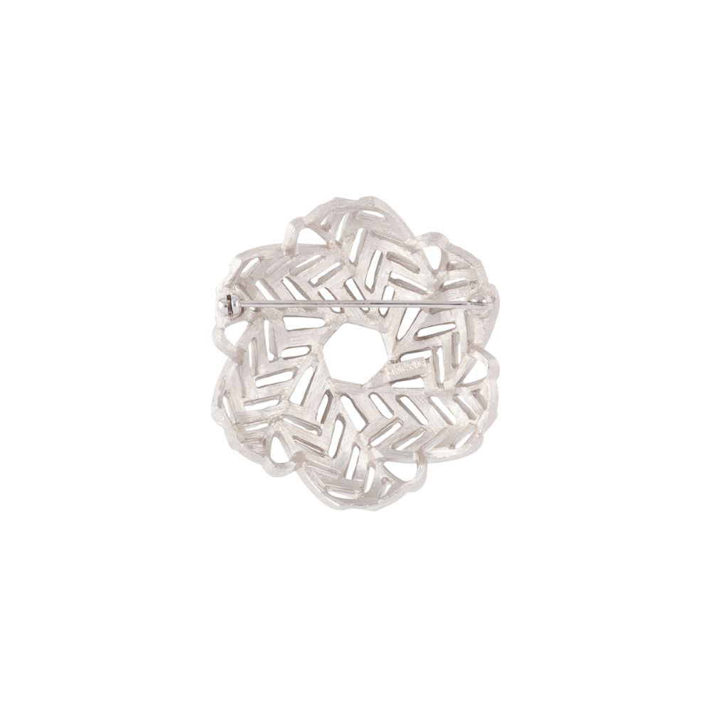 1960s Vintage Trifari Sculpted Weave Brooch