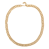 1980s Vintage Monet Double Link Necklace