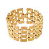 1970s Rare Vintage Napier Gold Plated Bracelet