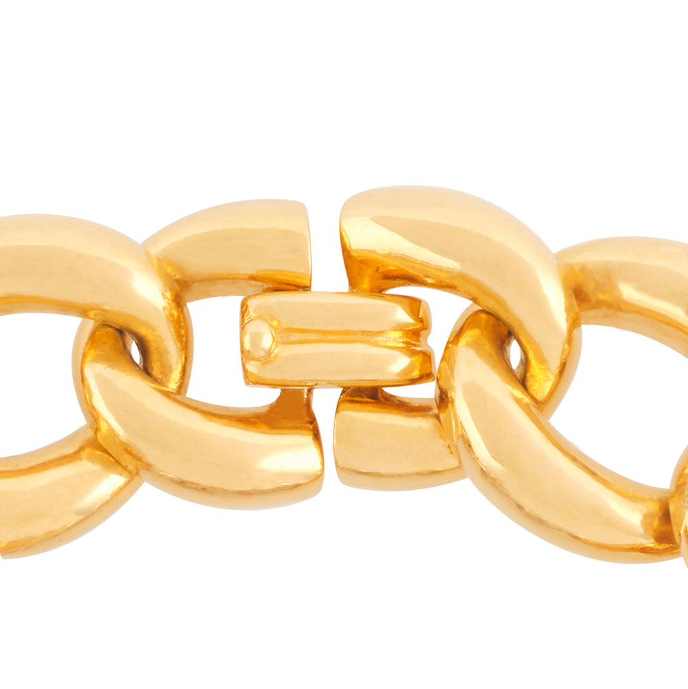 1990s Valentino Curb Chain Bracelet