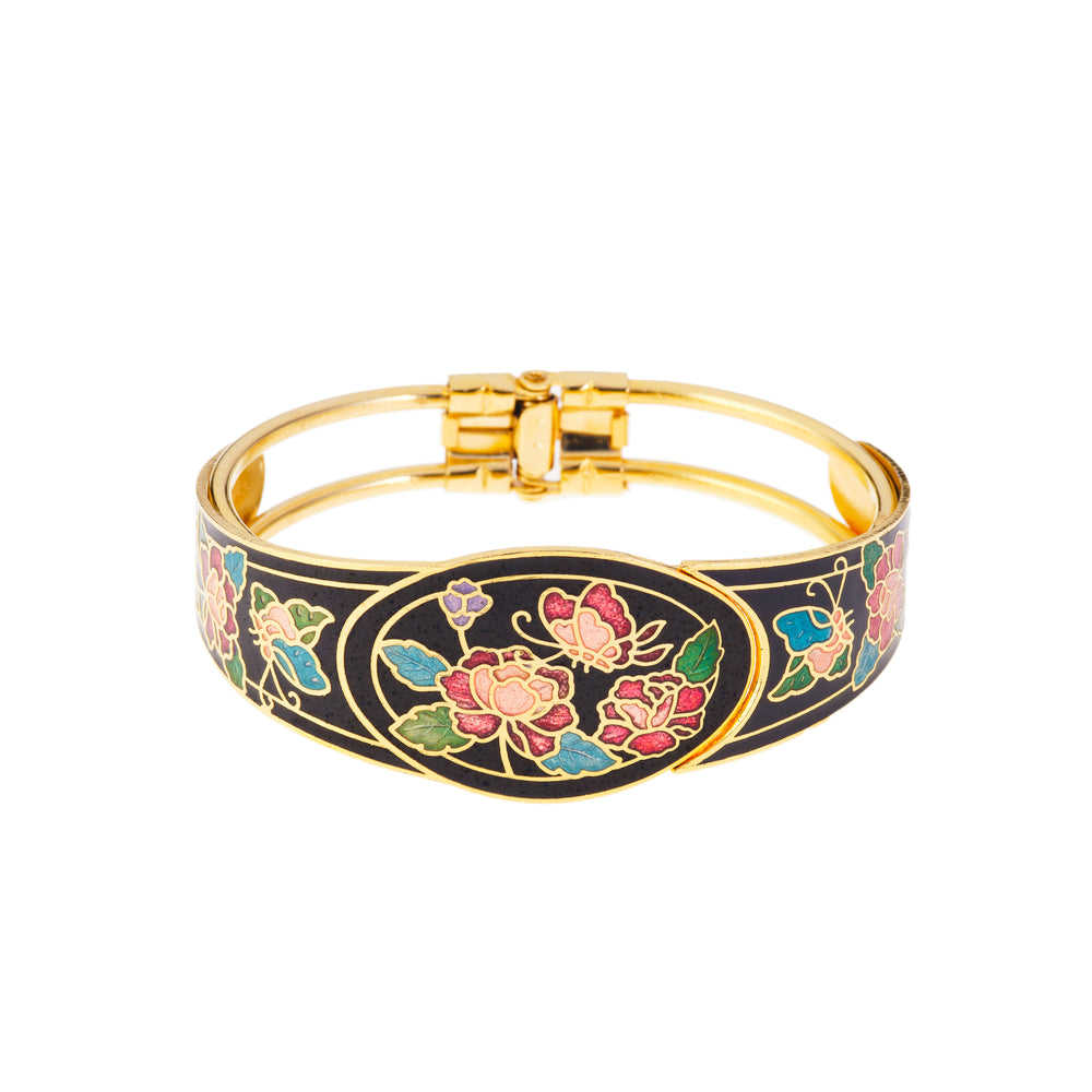 1980s Vintage Cloisonné Bracelet