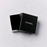 1980s Vintage Chanel Black Woven Chain Belt
