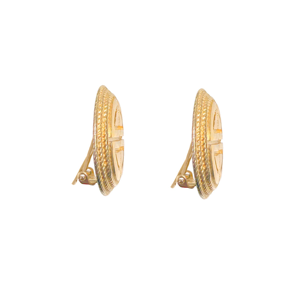 1980s Vintage Givenchy Clip-On Earrings