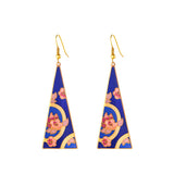 1980s Vintage Cloisonné Earrings