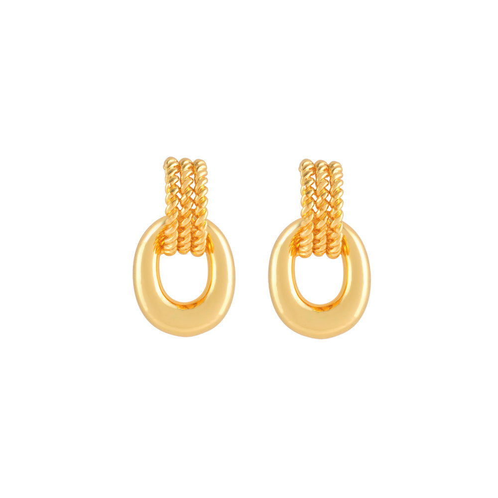 1990s Vintage Celine Hoop Earrings