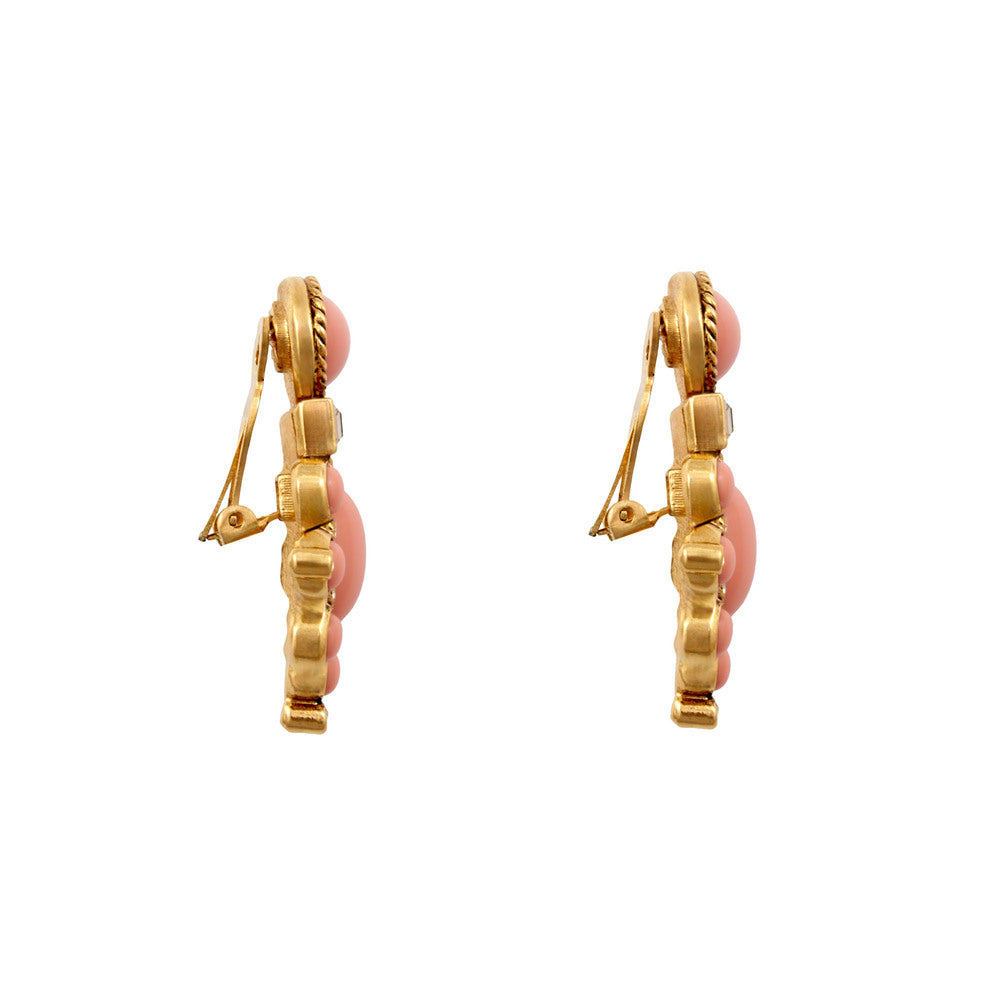 1995 Vintage Elizabeth Taylor Edwardian Clip-On Earrings