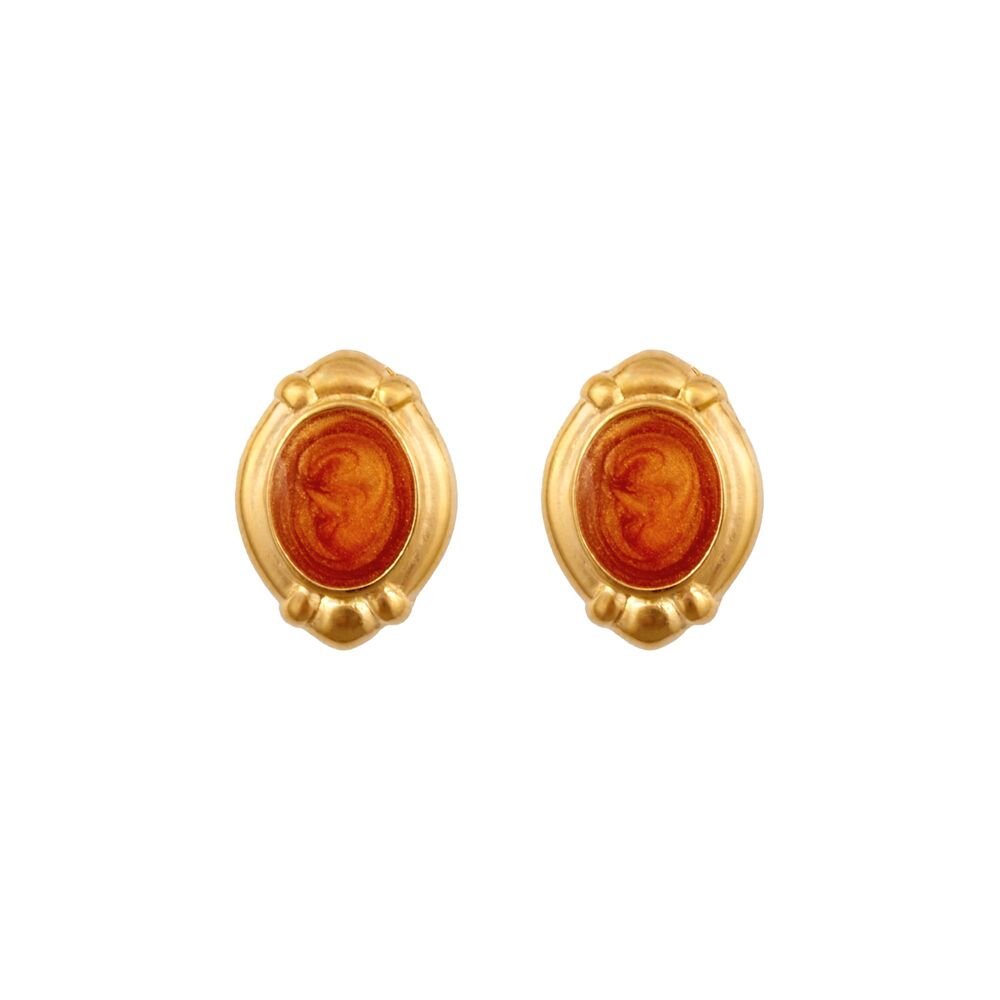 1990s Vintage Topaz Earrings