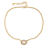 1980s Vintage Christian Dior Necklace and Clip-On Earrings Set