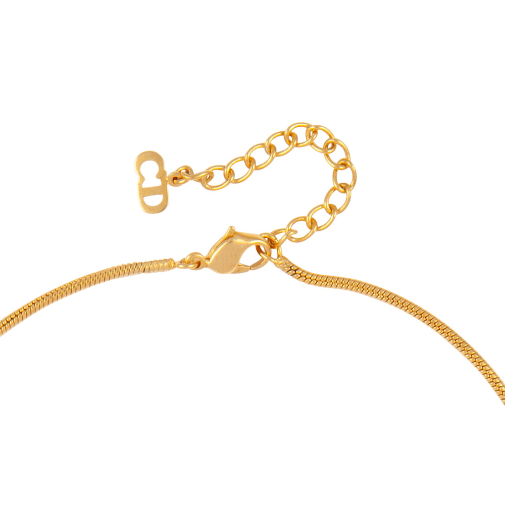 1970s Vintage Christian Dior Crystal Drop Necklace