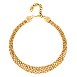 1980s Vintage Monet Weave Necklace