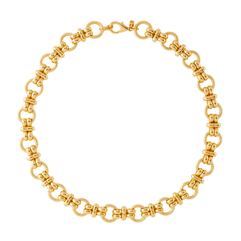 1980s Vintage Nina Ricci Link Necklace
