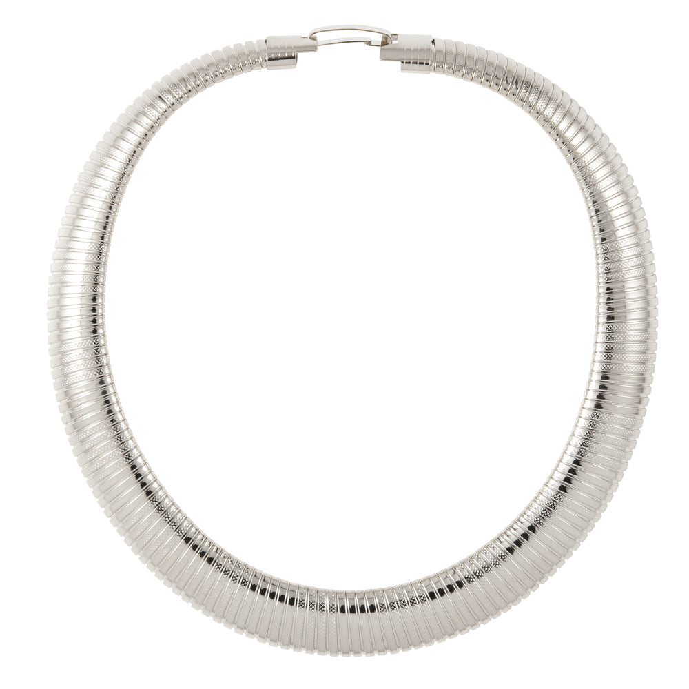 1980s Vintage Flex Collar Necklace